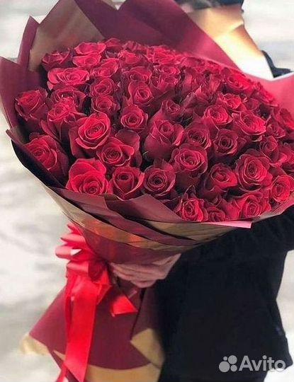 Высокие розы Букеты с доставкой