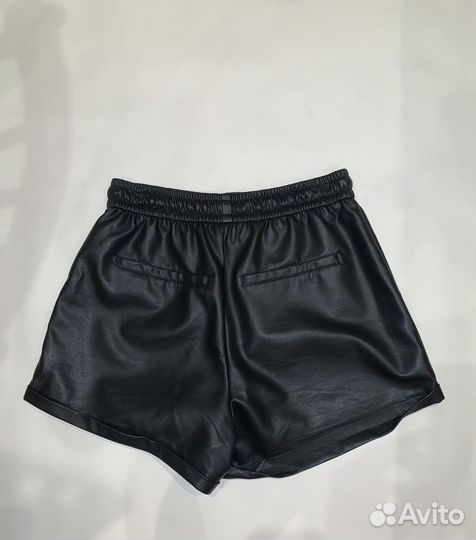 Шорты кожаные