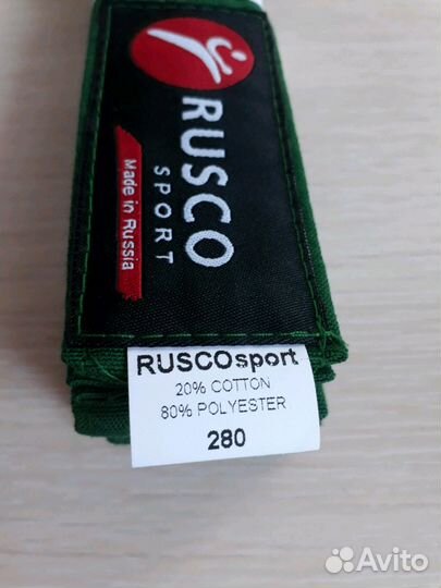 Пояс для единоборств Rusco sport тхэквондо