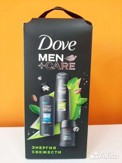 Dove men подарочный набор дезодорант и шампунь
