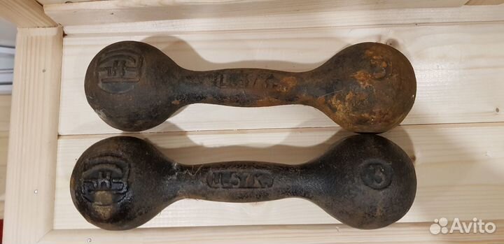 Гантели 3 кг