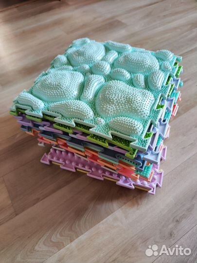 Массажный ортопедический коврик пазл детский