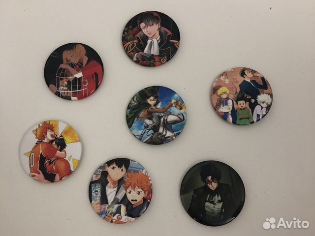 Аниме значки