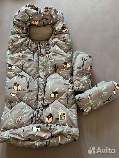 Конверт и краги Leokid