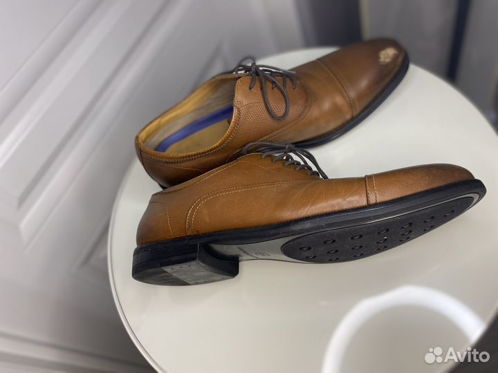 Кожанные туфли hendersen мужские 44 размер
