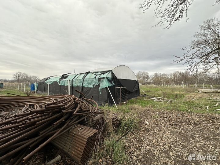 Металл на теплицу