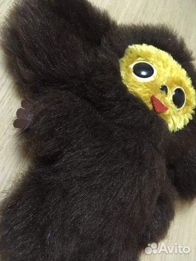 Мягкая игрушка Чебурашка. СССР