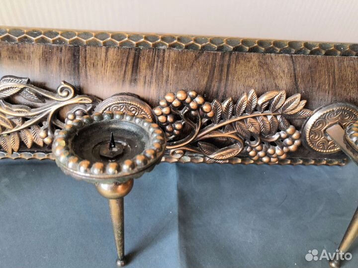 Подсвечник бронза СССР сувенирный