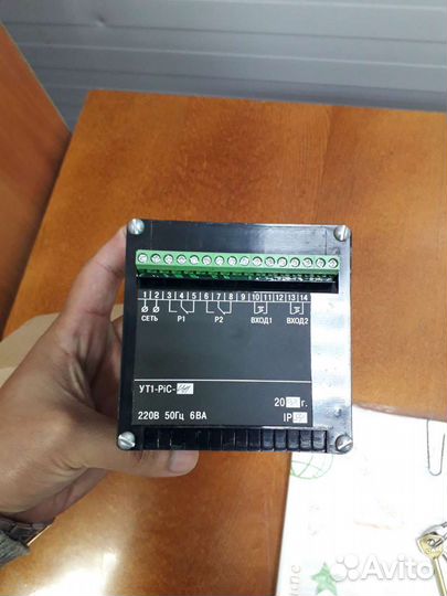 Двухканальный таймер реального времени овен ут1-Щ1