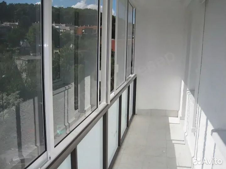 Остекление раздвижное по договору