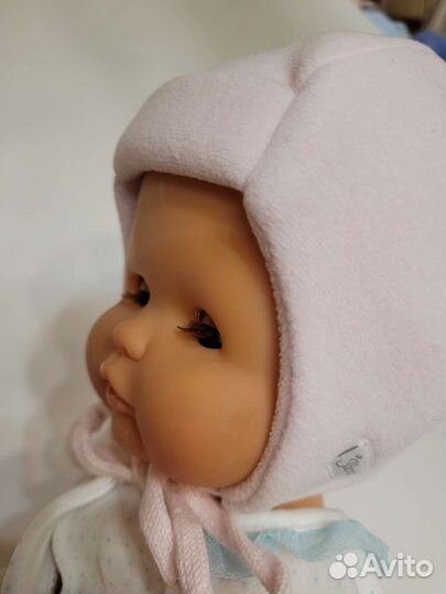 Шапка для новорожденного девочки демисезонная