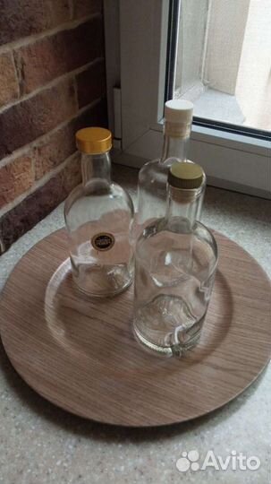 Бутылка стеклянная