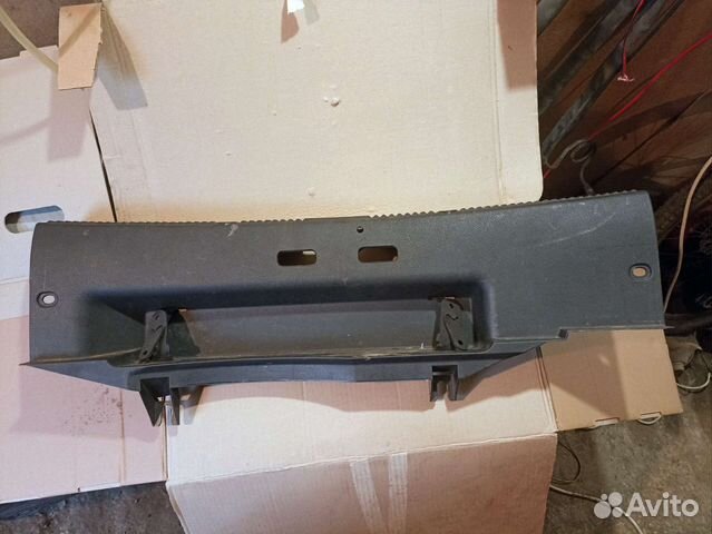 Обшивка багажника skoda fabia 2