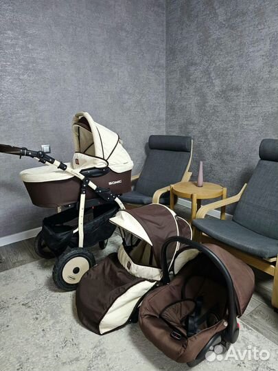 Коляска 3 в 1 verdi sonic