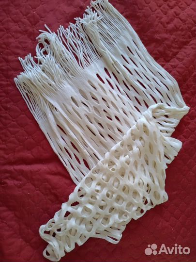 Шапка из искусственного меха, Шарф