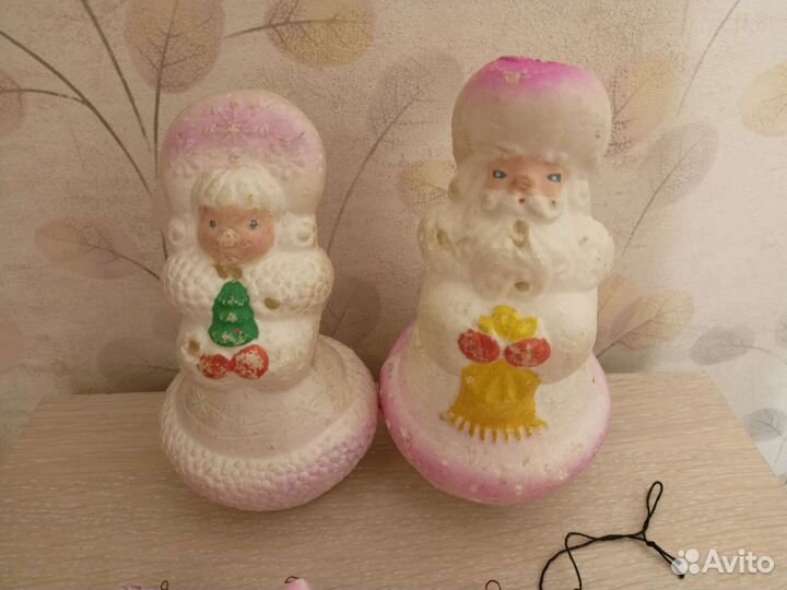 Ёлочные игрушки СССР из пенопласта