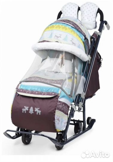 Санки коляска Ника 7-3