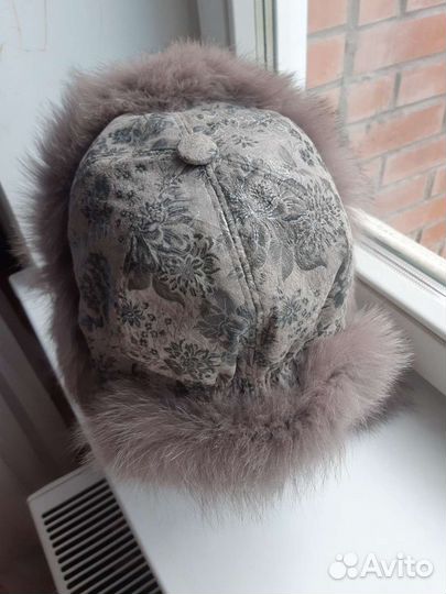 Шапка ушанка меховая