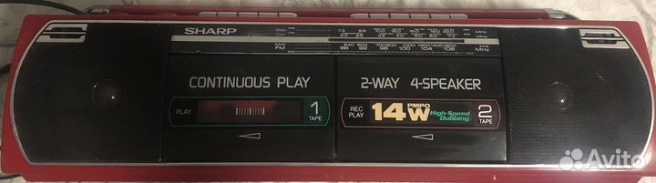 Магнитола sharp wq - 267z