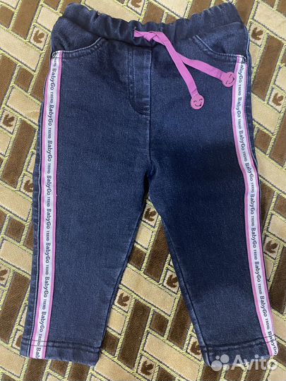 Джинсы для девочки 92