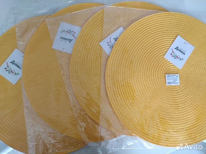 Салфетки на стол круглые новые