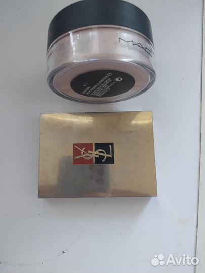 Палетка теней, тени YsL, хайлайтер