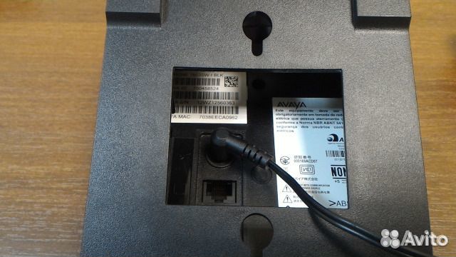 IP телефон Avaya 1603SW-I BLK
