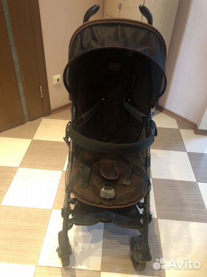 Прогулочная коляска peg perego si трость