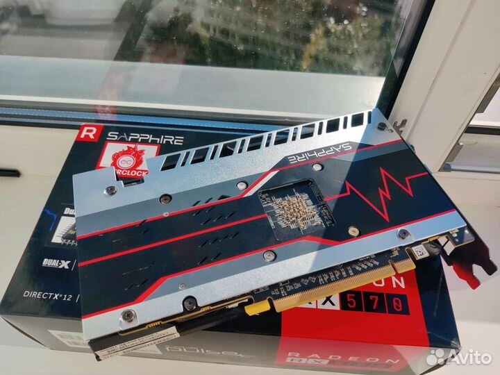 Видеокарта Sapphire Pulse Rx570 8gb