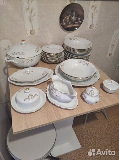 Фарфоровый сервиз Чехословакия