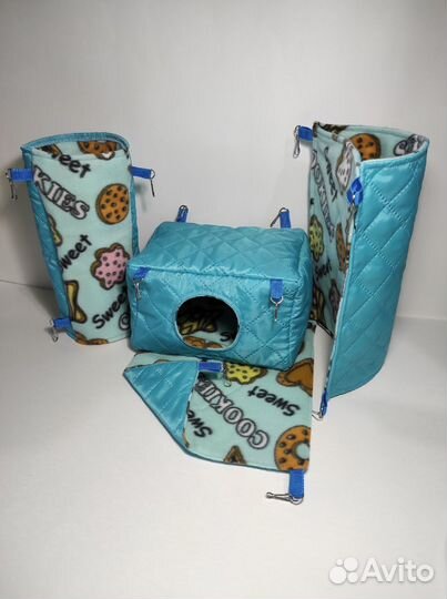 Домик, тоннель, гамак для грызунов