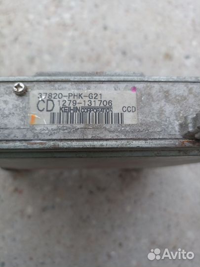 Honda cr-v электронный блок управления двигателя