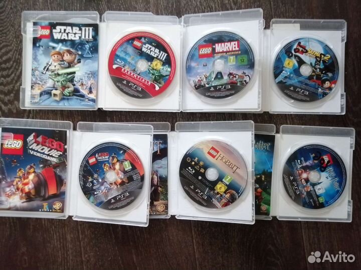 Lego. Коллекция игр для PS3