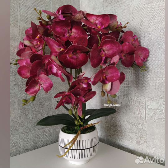 Орхидея фаленопсис искусственная