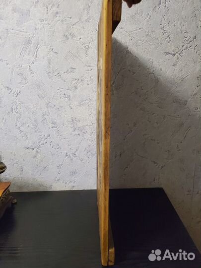 Картина на старых амбарных досках 