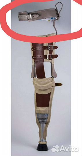 Ремень для поддержания протеза СССР