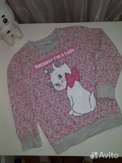 Толстовка и джинсы розовые