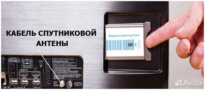 Модуль Триколор Ci+ Ultra HD 4K Новый