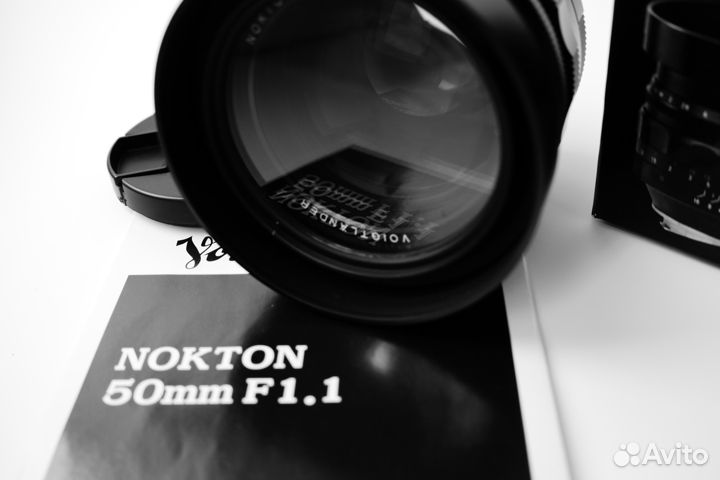 Voigtlander Nokton 50mm f1,1 на байонет Leica M