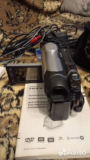 Видеокамера sony dcr-dvd109e