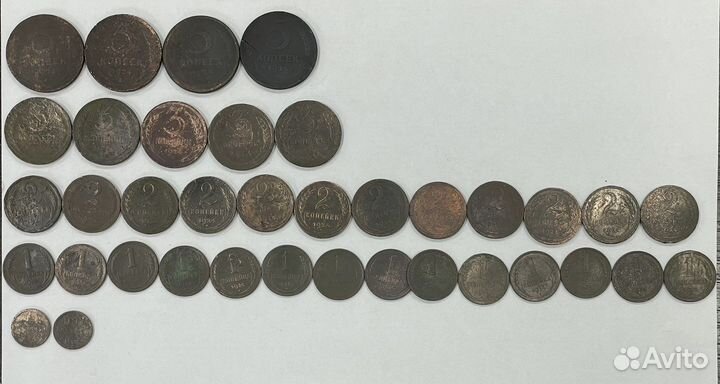 Советский годовой набор монет 1924