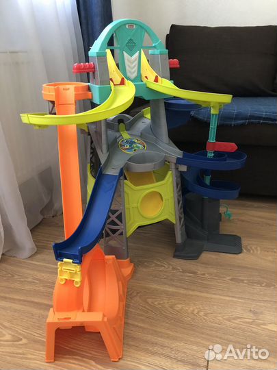 Трек горка автотрек fisher price