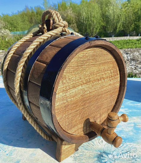 Дубовая бочка 10 литров Премиум