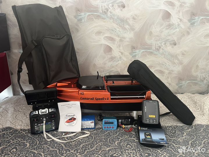 Прикормочный кораблик camarad