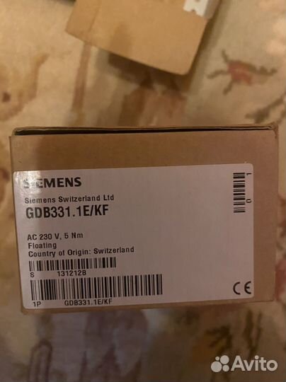 Привод Siemens GDE331.1E