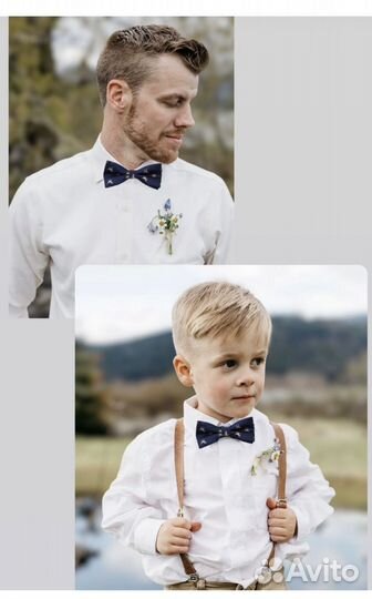 Галстук бабочка мужская