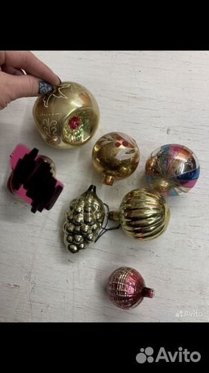 Елочные игрушки СССР (20шт)