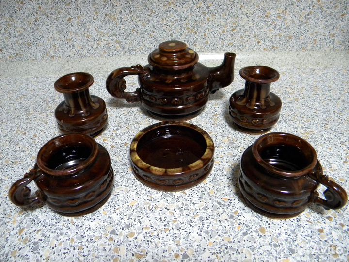 Керам набор. Фарфоровые заварочные чайники 2сорт