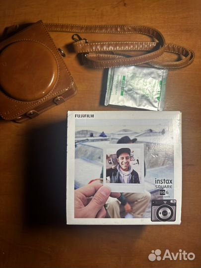 Фотоаппарат Fujifilm Instax Square 6 + чехол