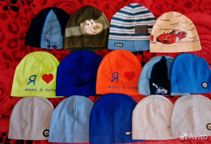 Шапки детские для мальчиков
